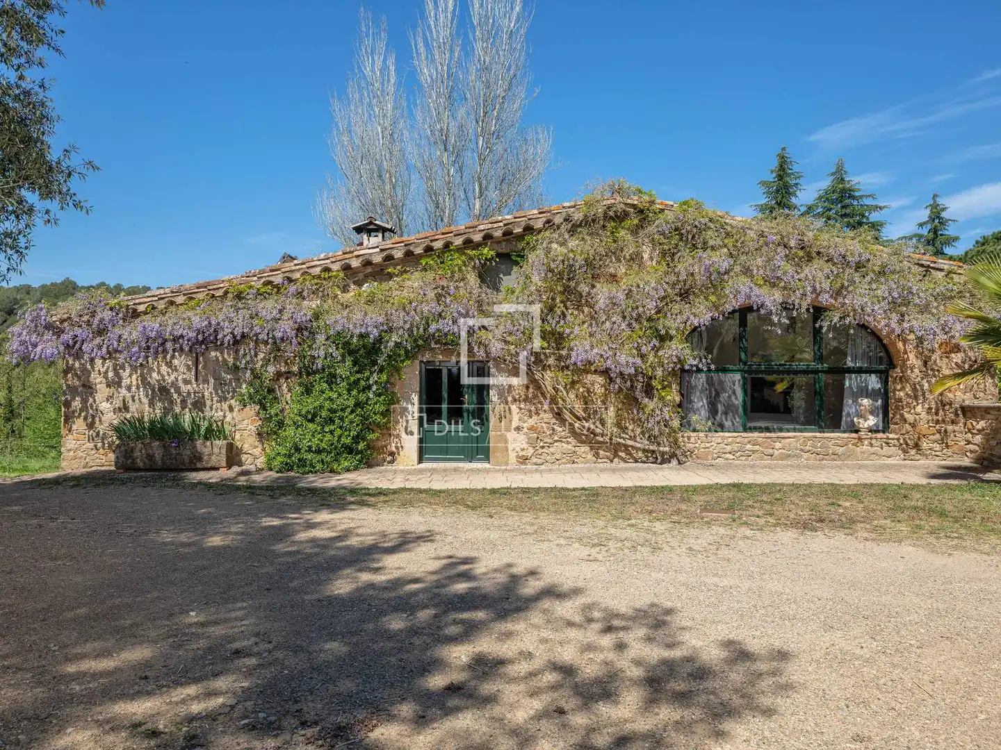 Vista exterior de Finca rústica en venda en Sant Martí Vell amb Calefacció, Jardí privat i Traster