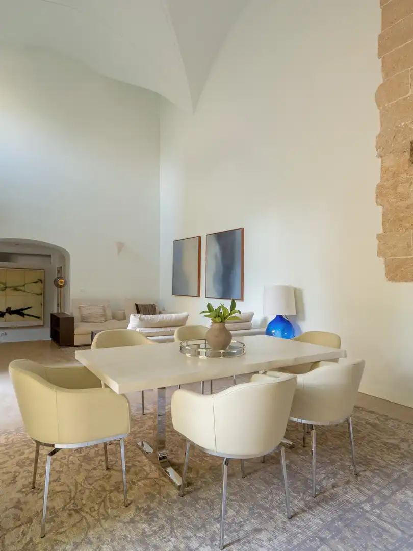 Comedor de Apartamento en venta en  Palma de Mallorca con Aire acondicionado, Jardín privado y Terraza