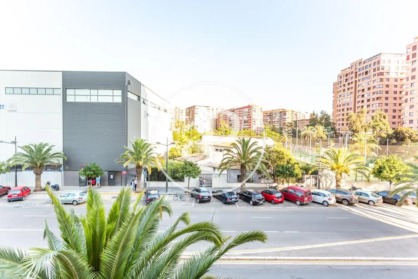 Vista exterior de Piso de alquiler en Valencia con Calefacción, Jardín privado y Amueblado