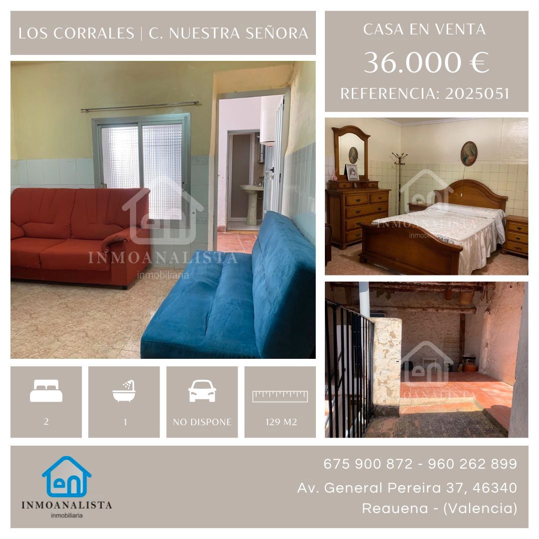 Exterior view of Houses for sale in Utiel  with Heating, Terrace and Storage room