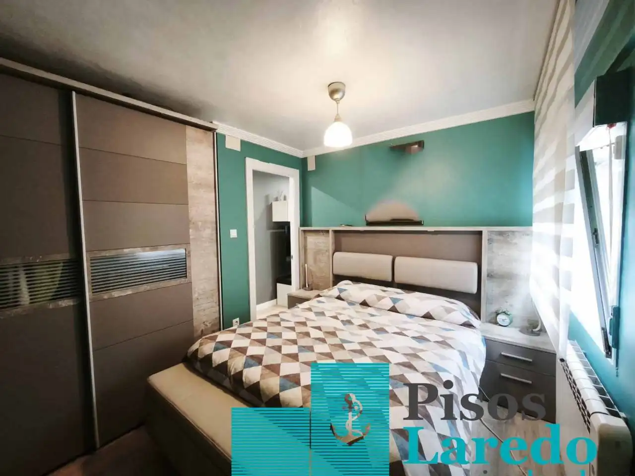 Bedroom of Flat for sale in Limpias  with Heating, Parquet flooring and Furnished