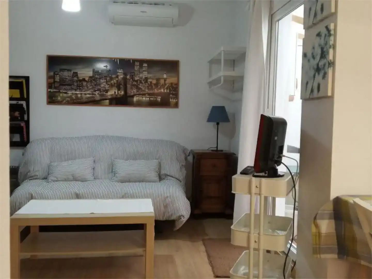 Wohnzimmer von Loft zur Miete in Málaga Capital mit Klimaanlage