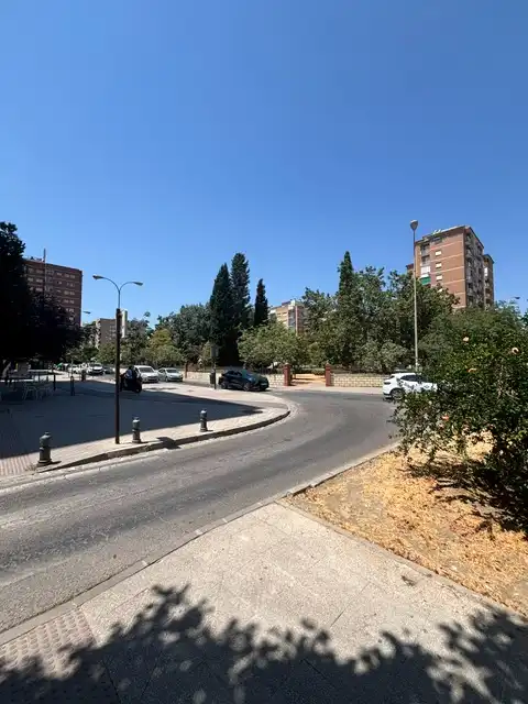 Exterior view of Flat for rent in Granada  with Heating, Furnished and Balcony