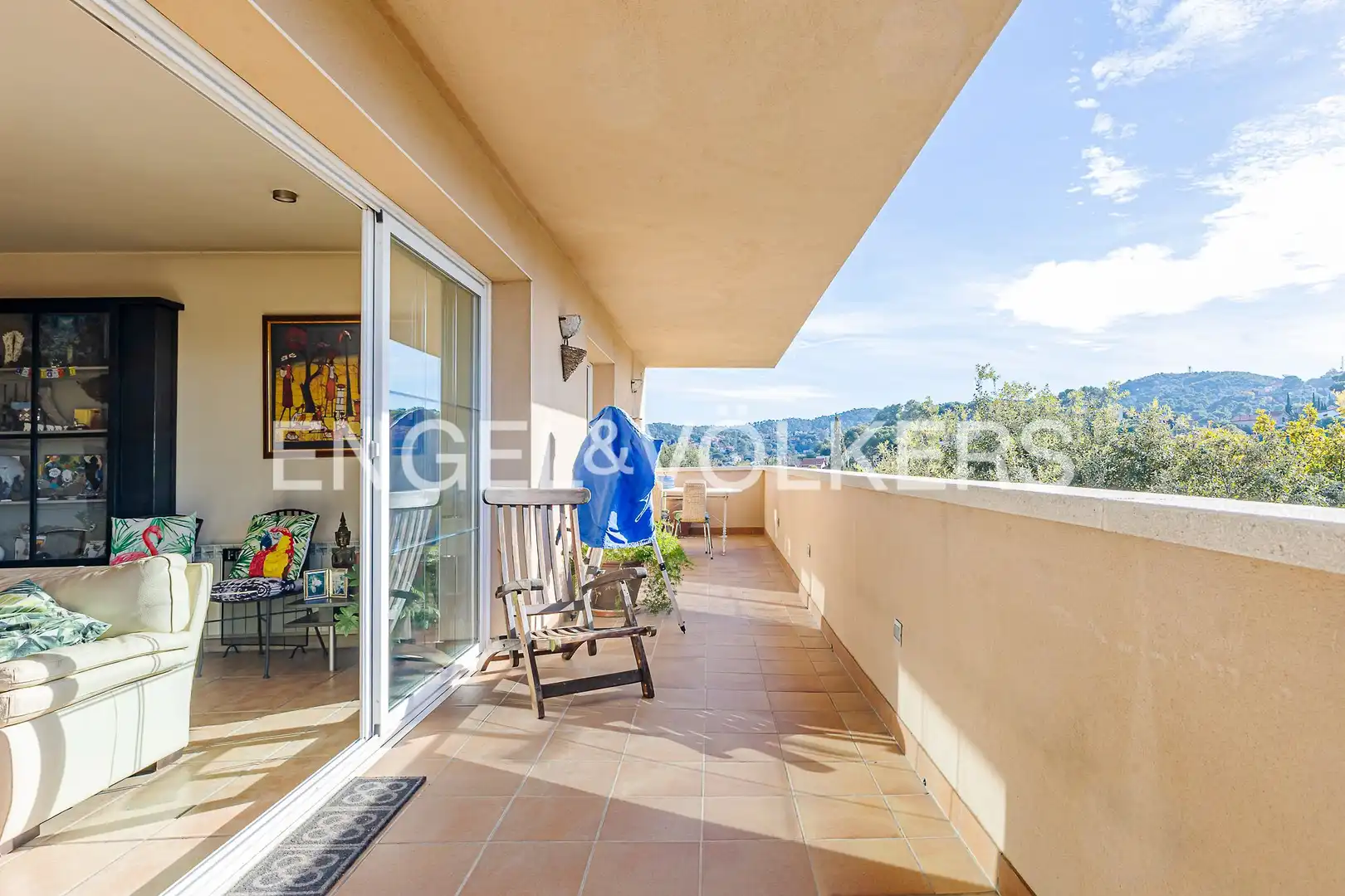 Terrace of Houses for sale in Sant Cugat del Vallès  with Heating, Private garden and Storage room