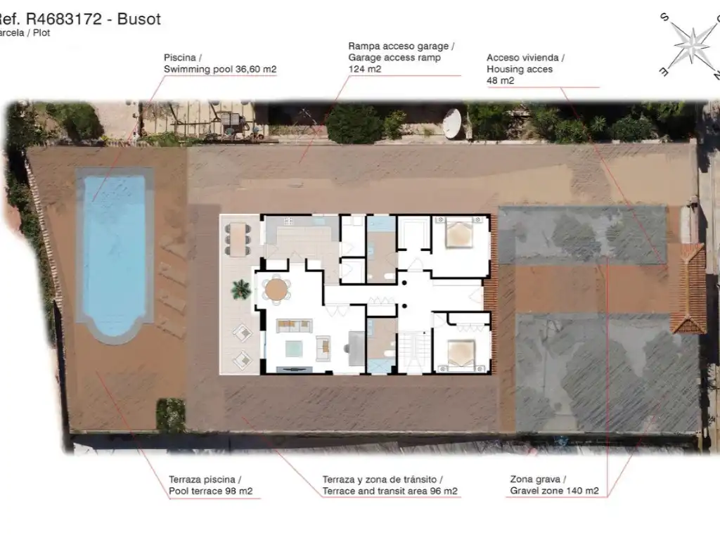 Casa amb piscina en venda a Partida Bonalba 104, imagen 45