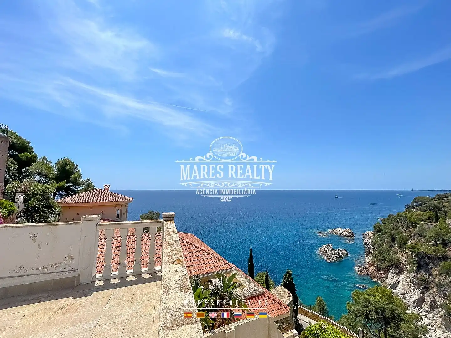 Vista exterior de Casa o xalet en venda en Lloret de Mar amb Aire condicionat, Calefacció i Jardí privat