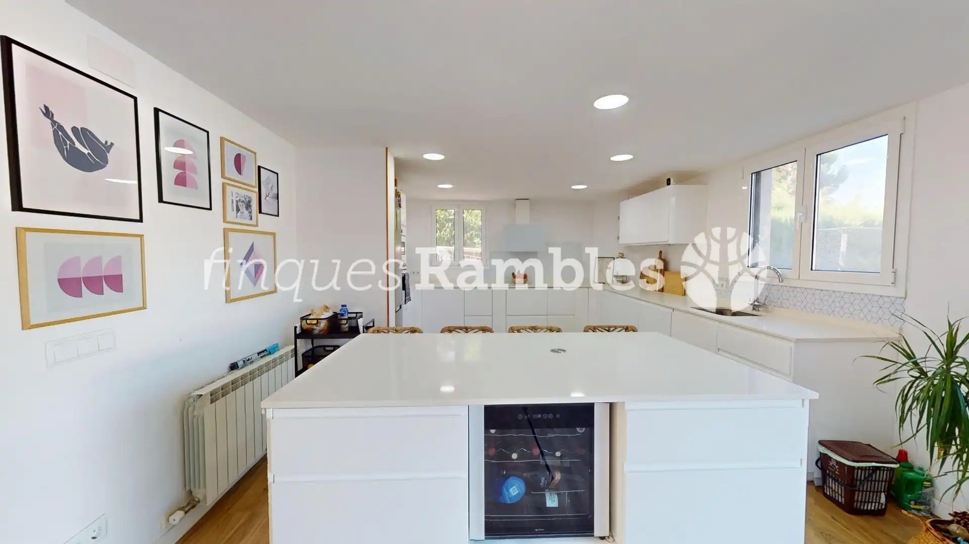 Cocina de Casa o chalet en venta en La Torre de Claramunt con Calefacción, Jardín privado y Parquet