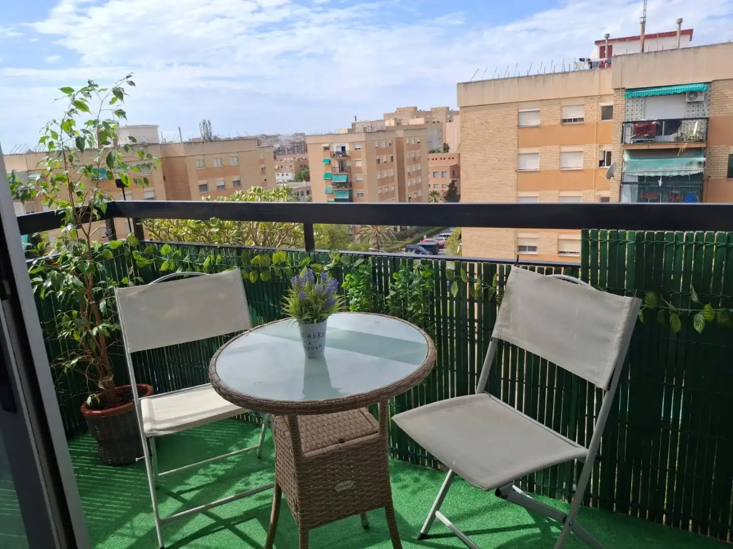 Balcony of Flat for sale in Alicante / Alacant  with Air Conditioner, Terrace and Balcony