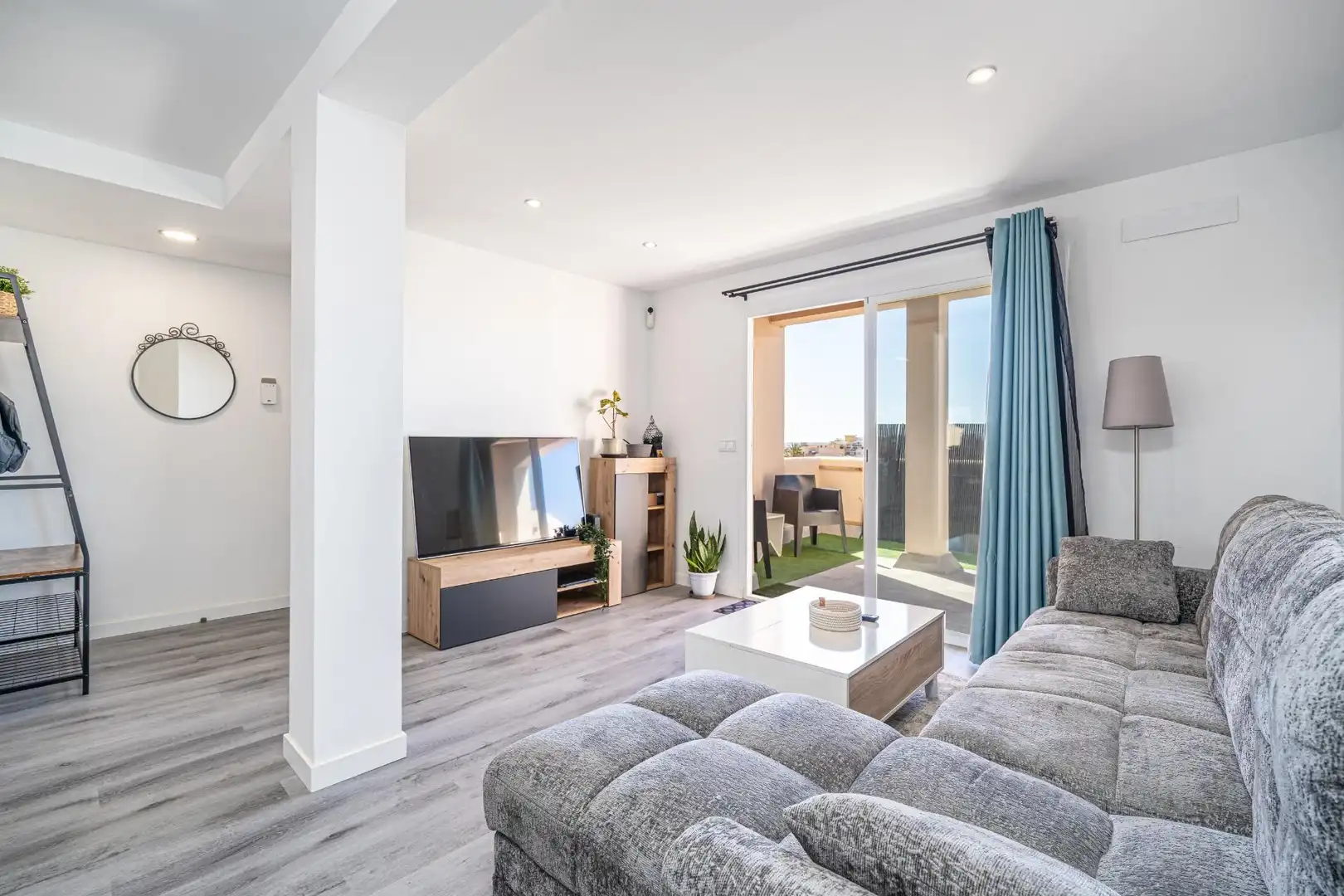 Sala de estar de Ático en venta en  Palma de Mallorca