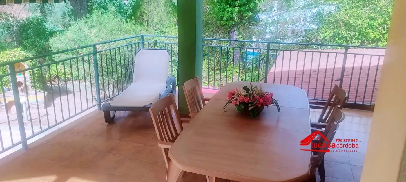 Terrace of Country homes for sale in Córdoba  with Air Conditioner, Private garden and Terrace