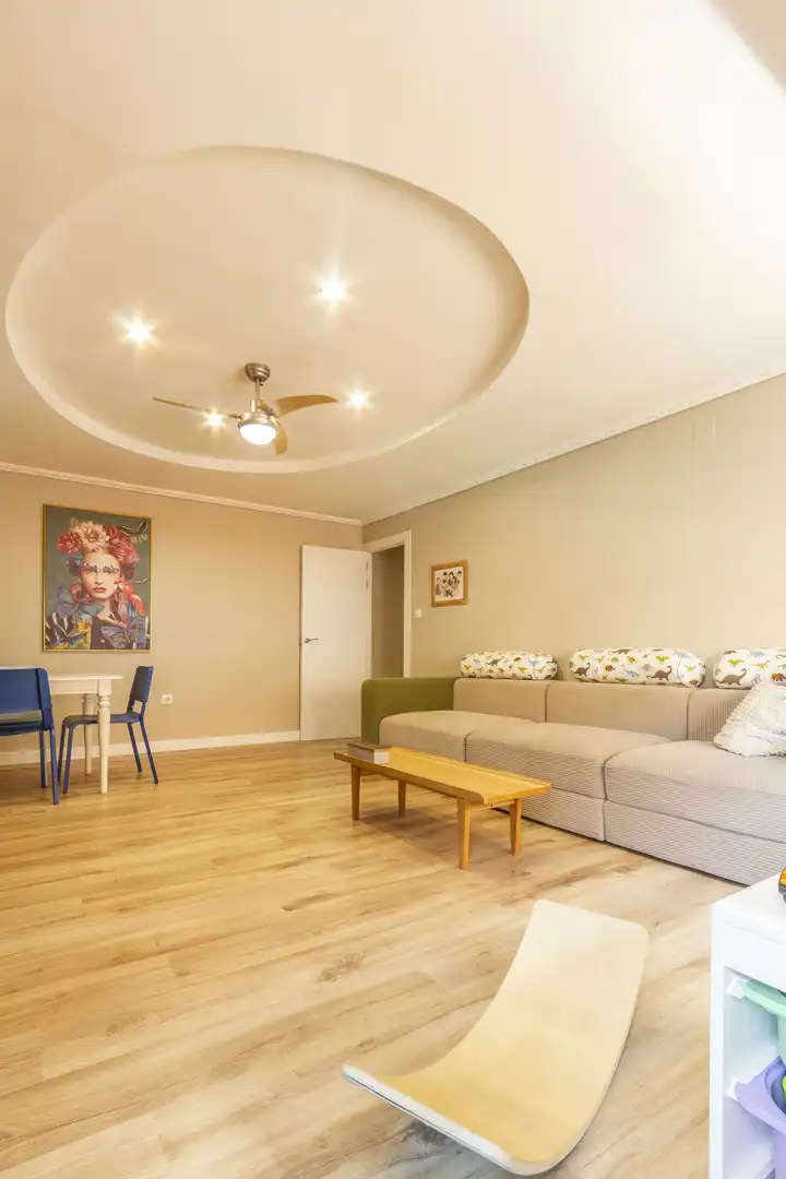 Sala d'estar de Pis en venda en Sagunto / Sagunt amb Aire condicionat, Calefacció i Terrassa