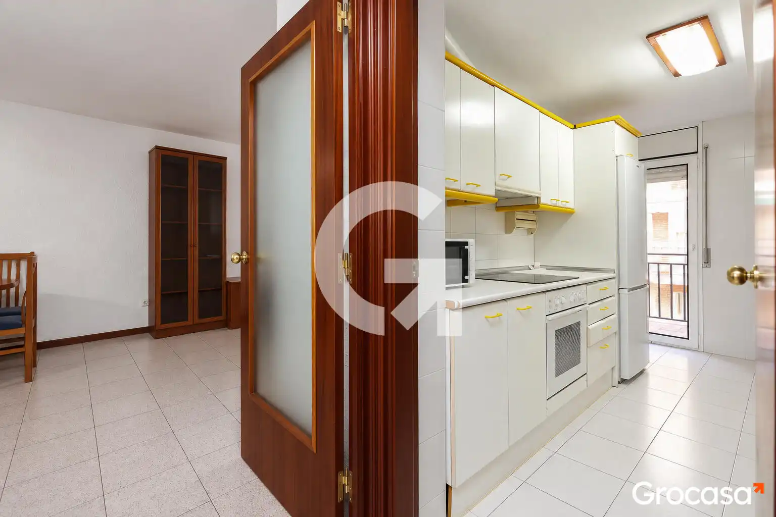 Kitchen of Flat for sale in Rubí  with Heating, Oven and Balcony