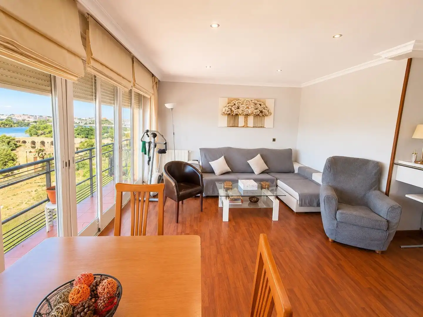 Living room of Flat for sale in Mérida  with Air Conditioner, Heating and Terrace