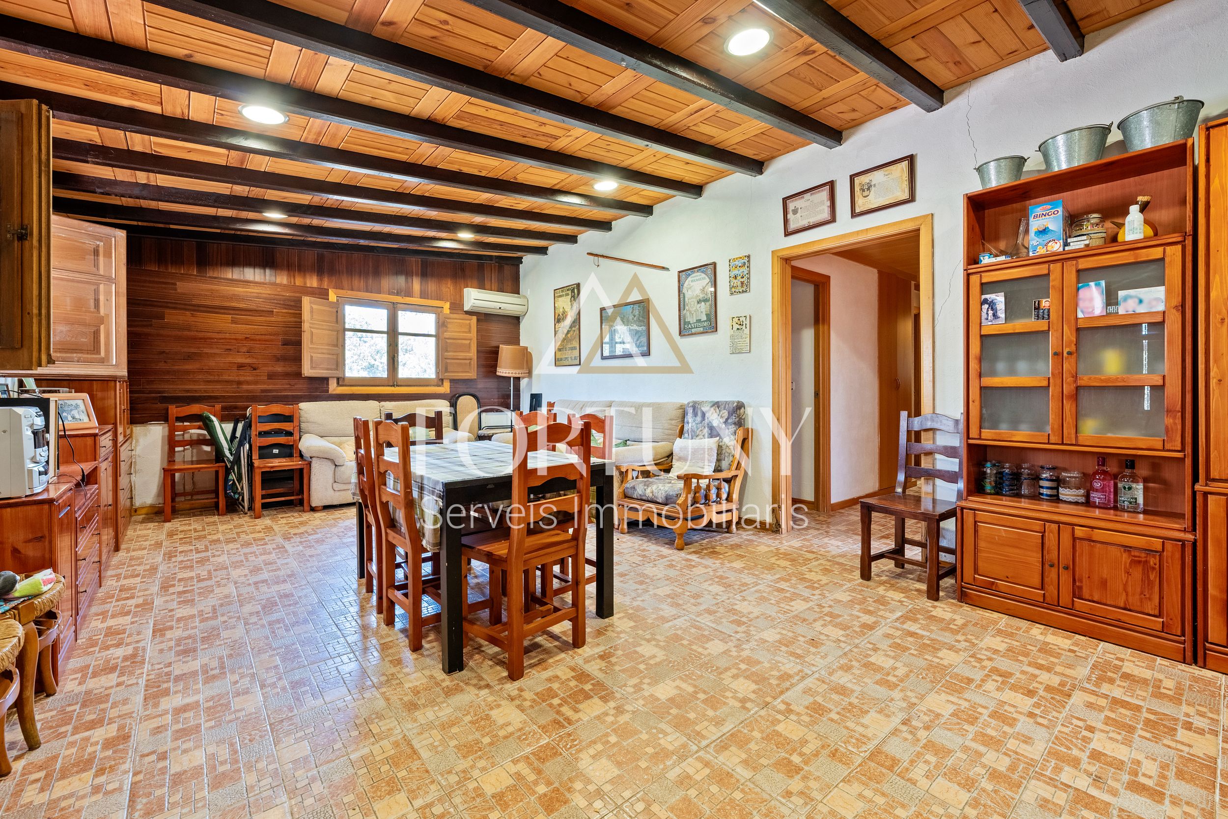 Vista exterior de Casa o xalet en venda en Riudoms amb Aire condicionat, Jardí privat i Parquet