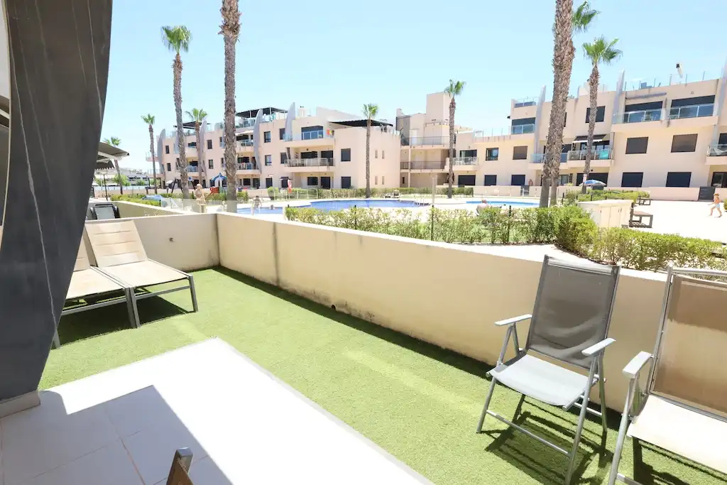 Terrassa de Apartament en venda en Pilar de la Horadada amb Aire condicionat, Calefacció i Terrassa