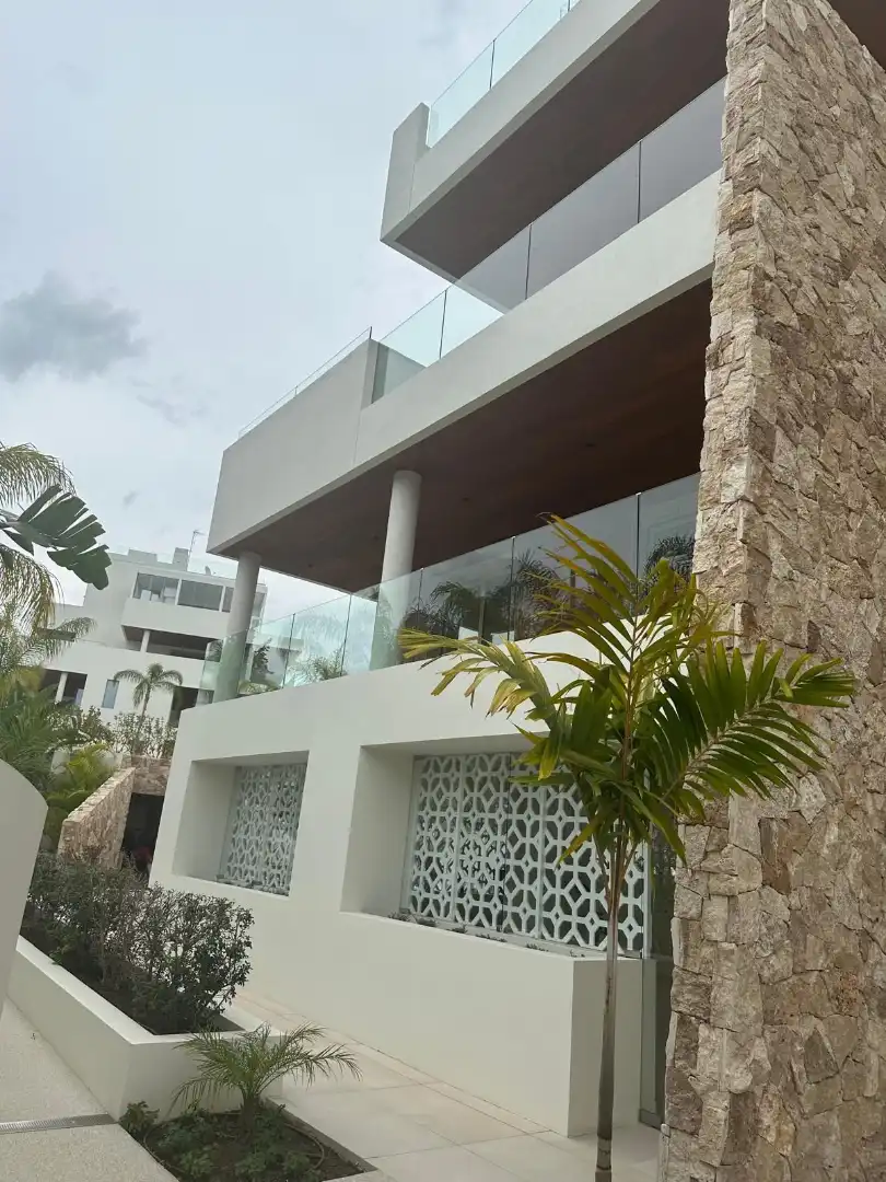 Exterior view of Flat for sale in Marbella  with Air Conditioner, Terrace and Internet
