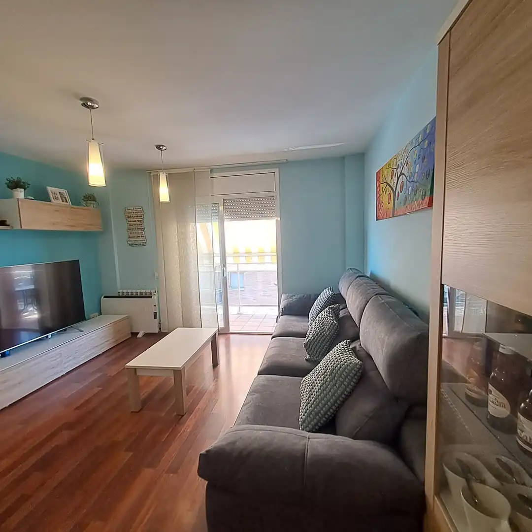 Sala de estar de Dúplex en venta en Castellbisbal con Calefacción, Parquet y Terraza