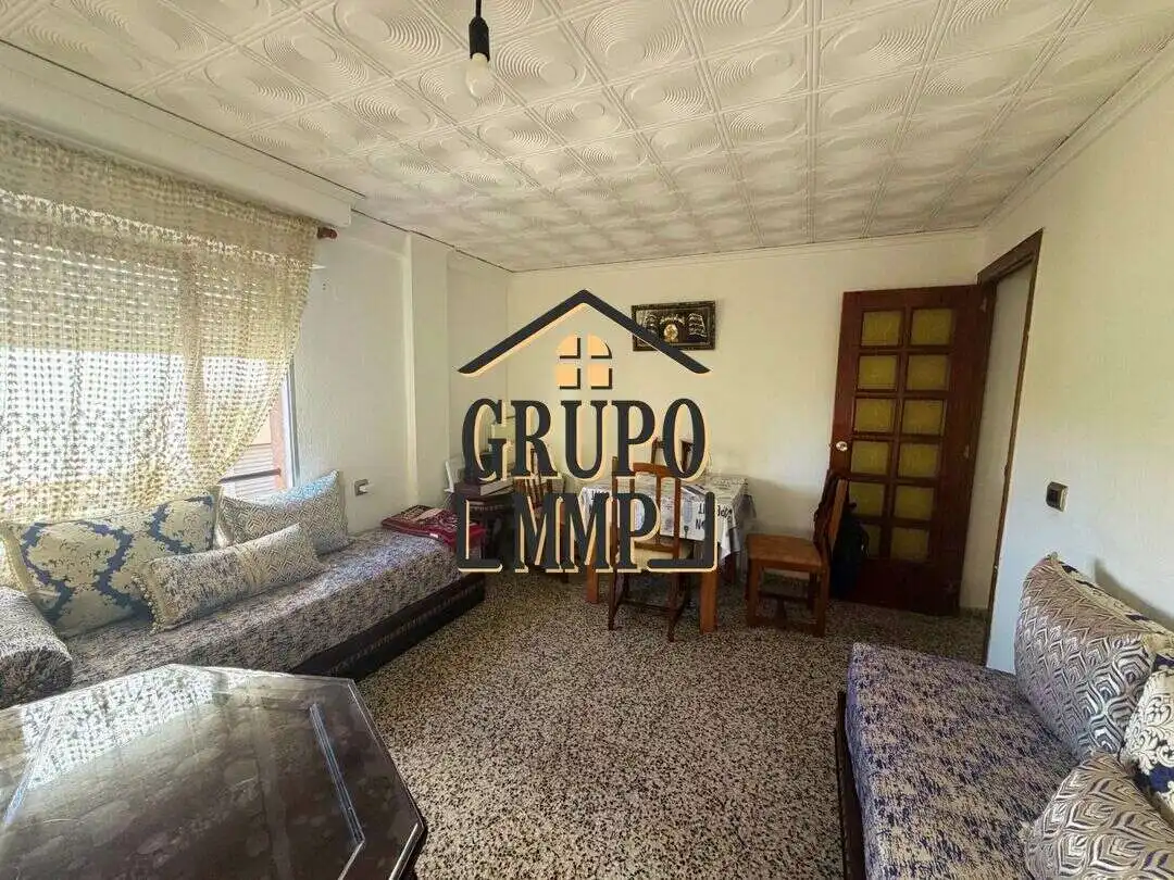 Sala de estar de Piso en venta en Castellón de la Plana / Castelló de la Plana con Aire acondicionado, Calefacción y Amueblado