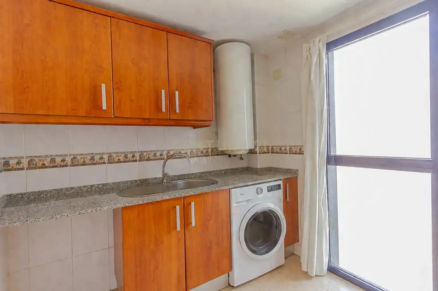 Cocina de Apartamento en venta en Calpe / Calp con Aire acondicionado, Piscina y Lavadora