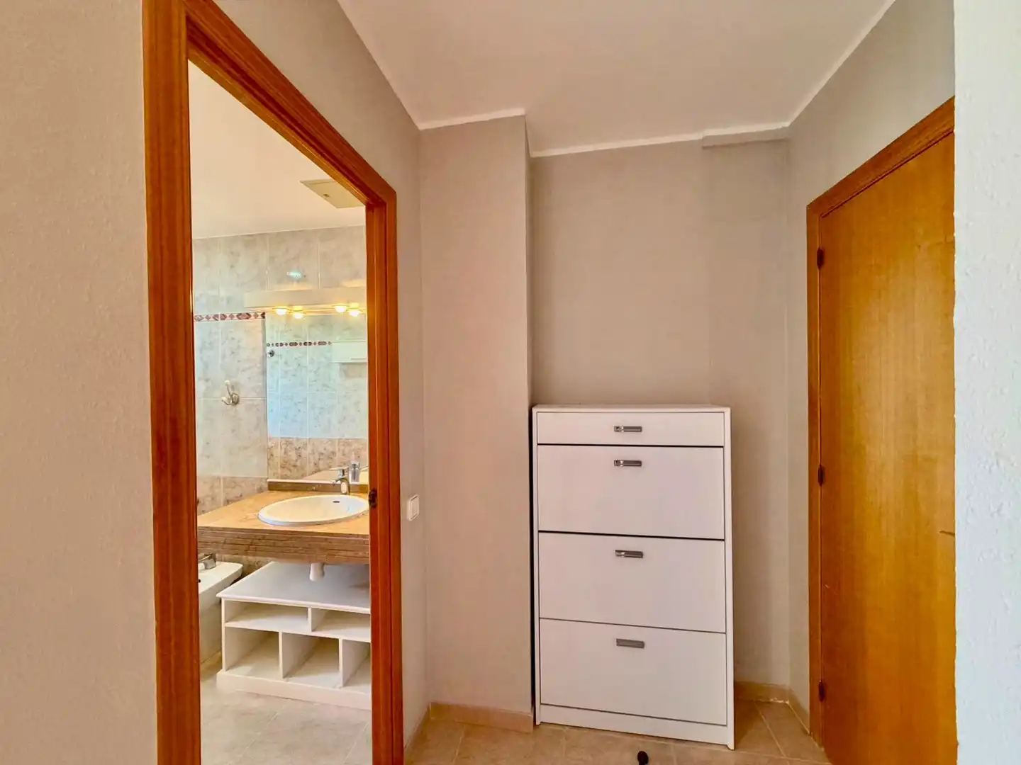 Badezimmer von Maisonette zum Verkauf in Torredembarra mit Heizung, Privatgarten und Terrasse