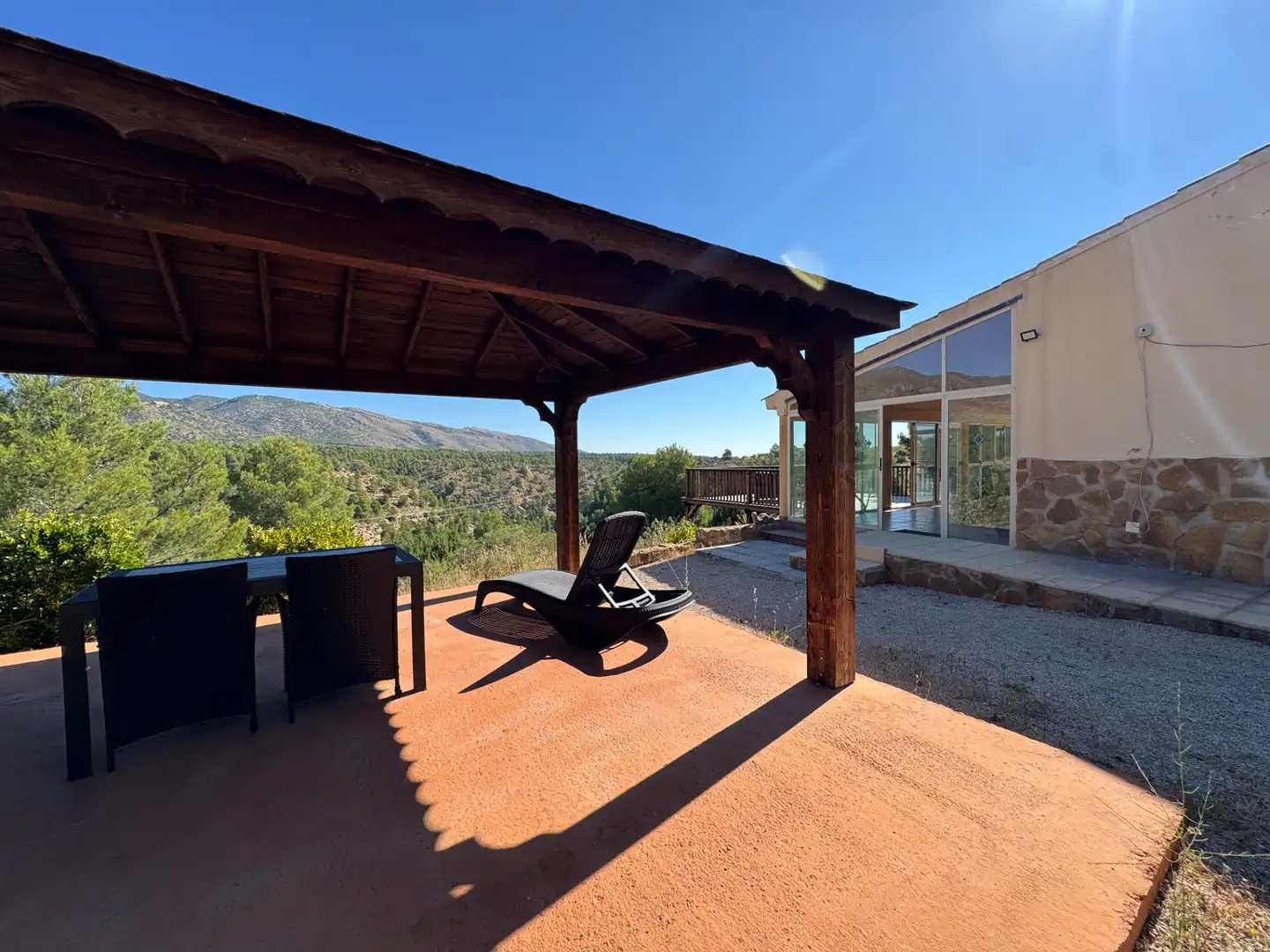Terrace of Houses for sale in Caravaca de la Cruz  with Air Conditioner, Private garden and Terrace