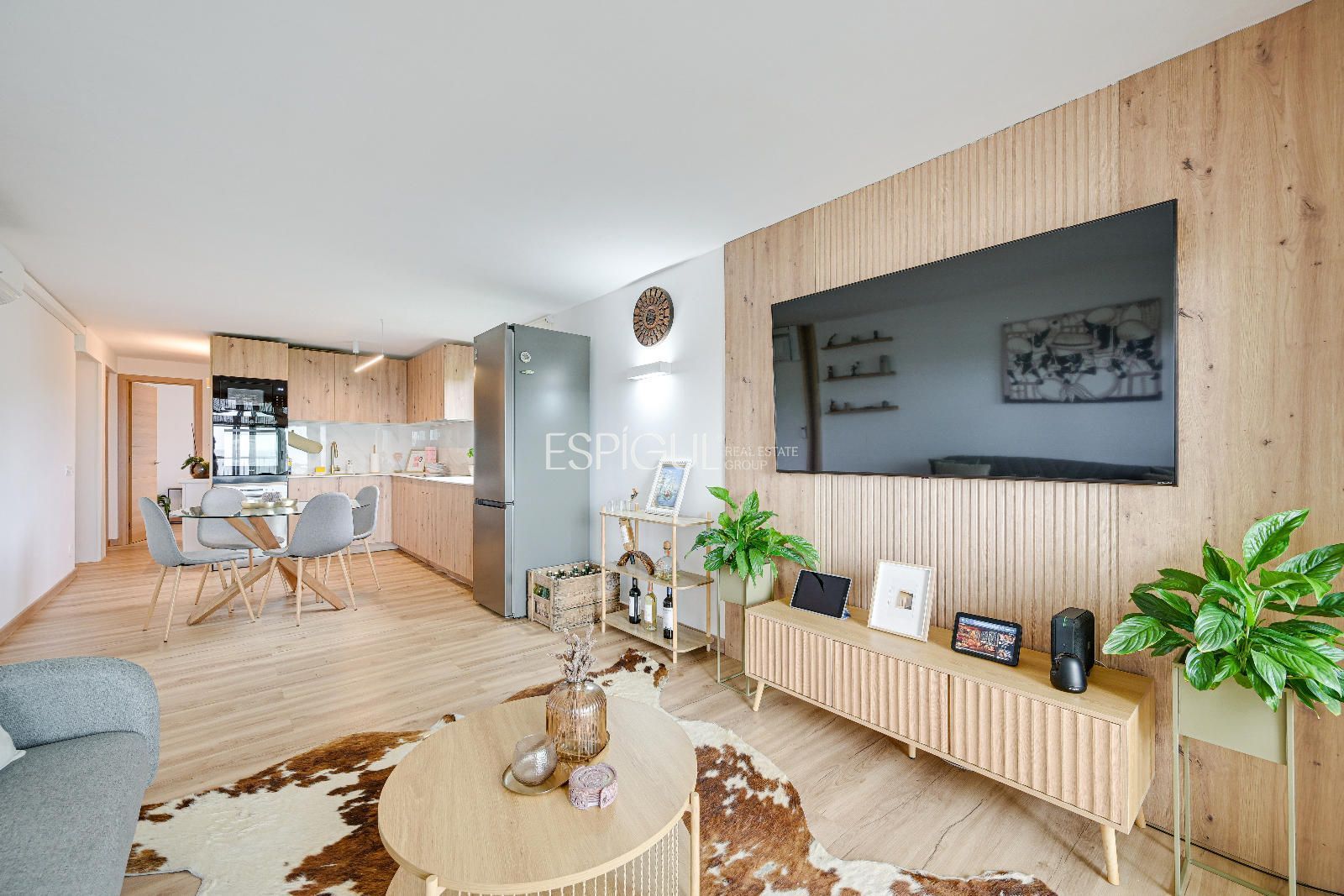 Living room of Flat for sale in Castell-Platja d'Aro  with Air Conditioner, Heating and Parquet flooring