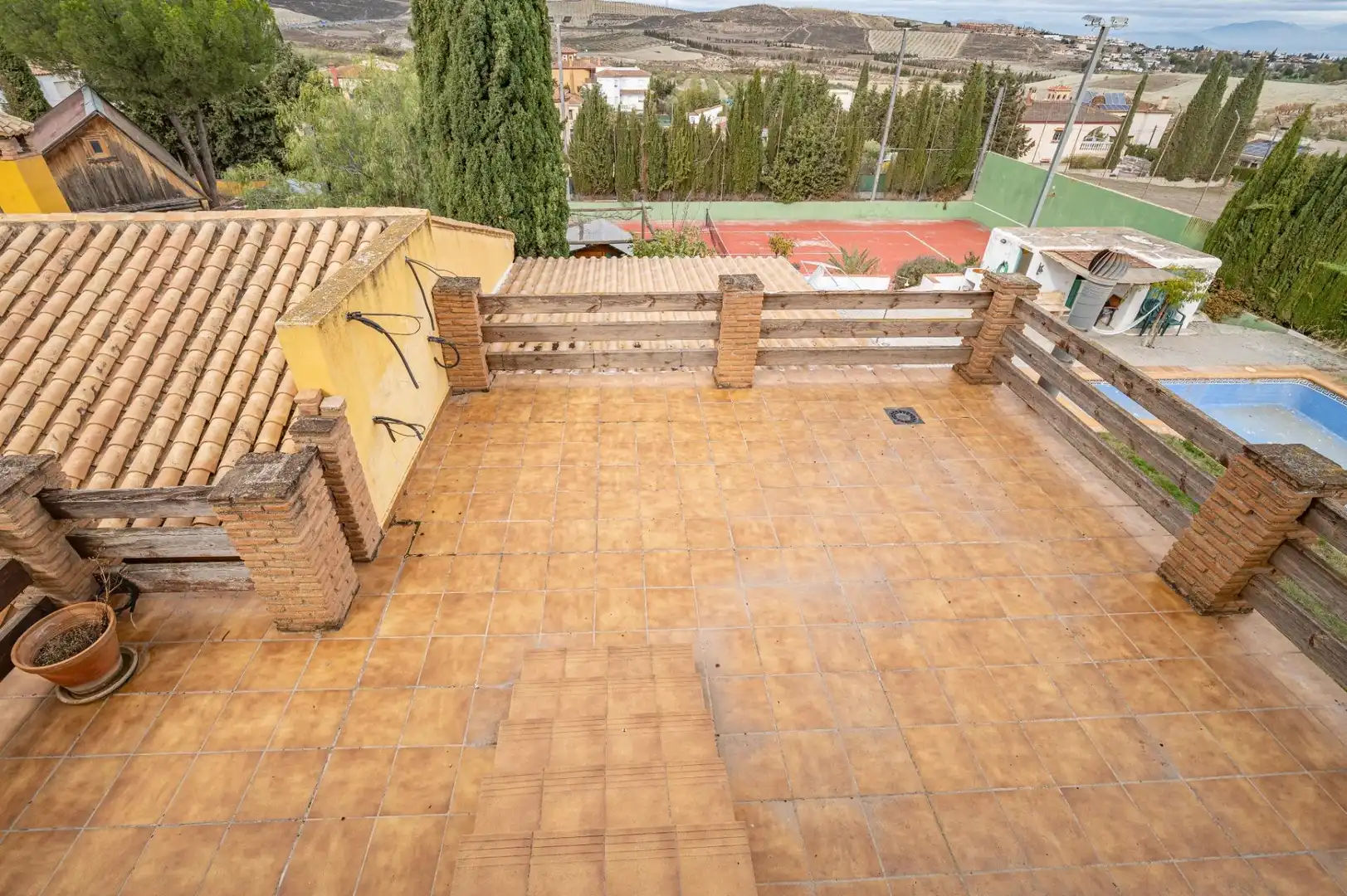 Terrasse von Haus oder Chalet zum Verkauf in Alhendín mit Heizung, Privatgarten und Terrasse