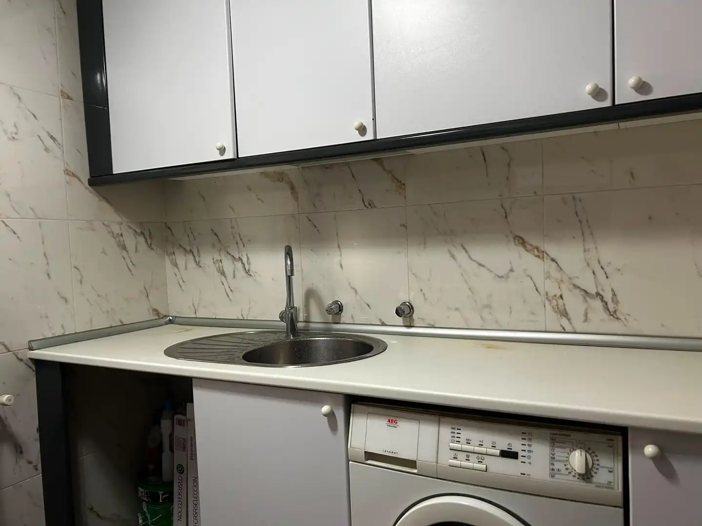 Küche von Wohnung zur Miete in Madrid mit Klimaanlage, Heizung und Parkett