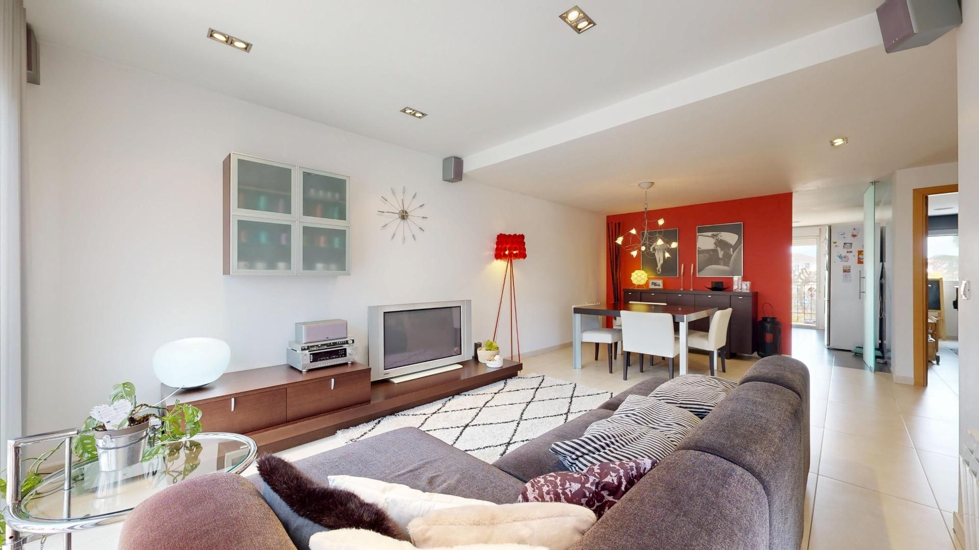 Living room of Single-family semi-detached for sale in Nules  with Heating, Terrace and Storage room