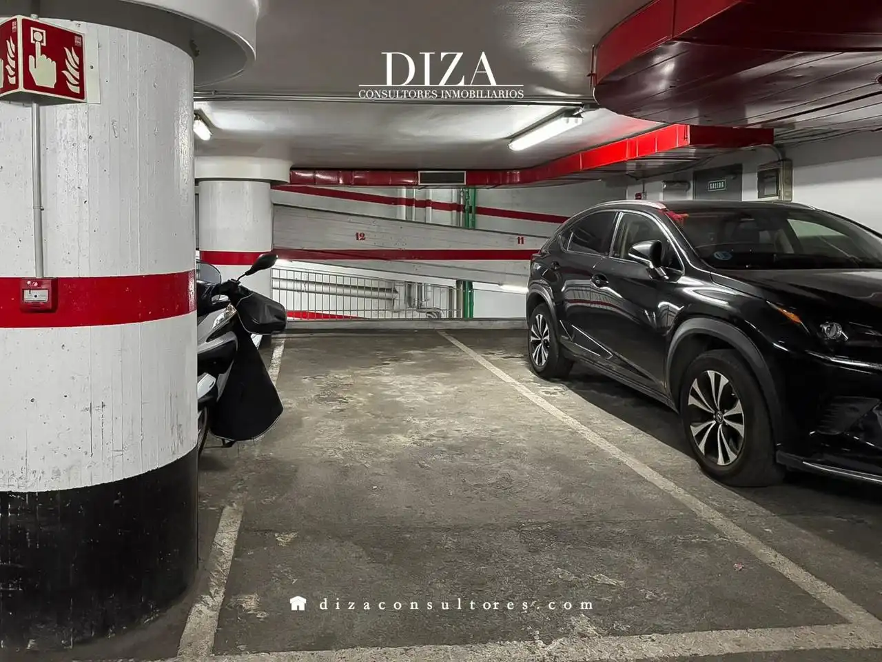 Parking of Flat for sale in Madrid  with Air Conditioner, Heating and Terrace