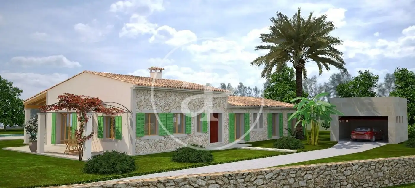 Vista exterior de Casa o chalet en venta en Campos con Aire acondicionado, Calefacción y Jardín privado