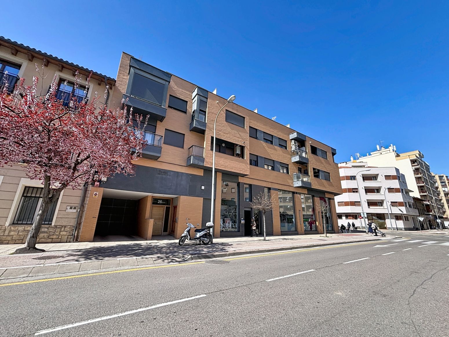 Exterior view of Flat for sale in Tudela  with Heating, Storage room and Furnished