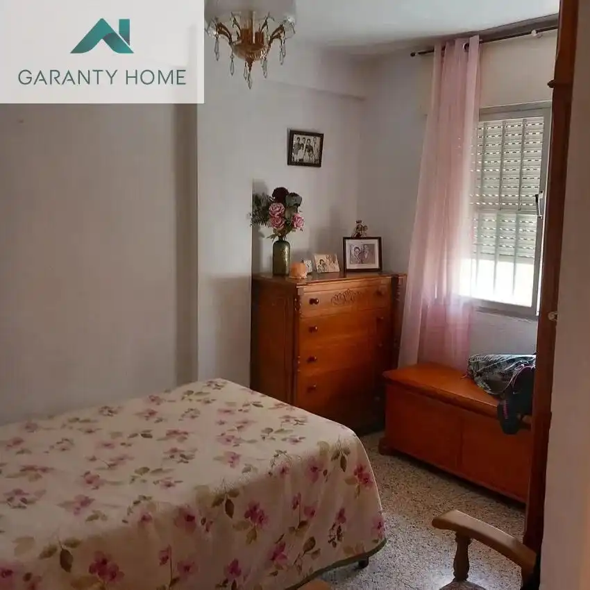 Bedroom of Flat for sale in Málaga  with Terrace, Furnished and Balcony