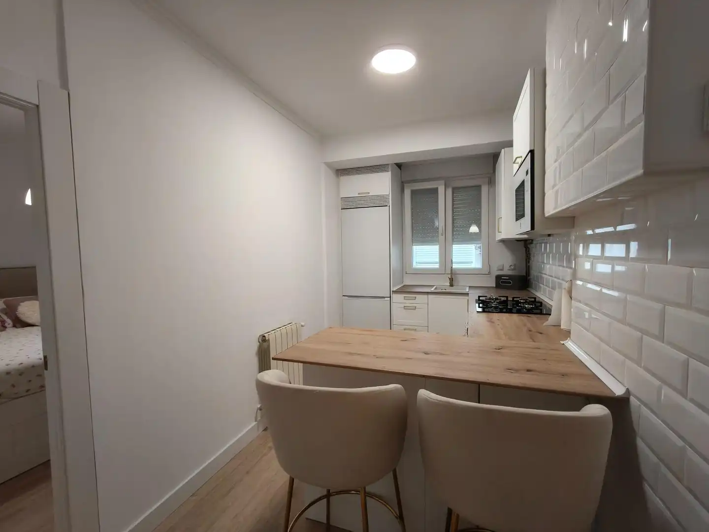Cuina de Pis de lloguer en Torrelavega  amb Parquet