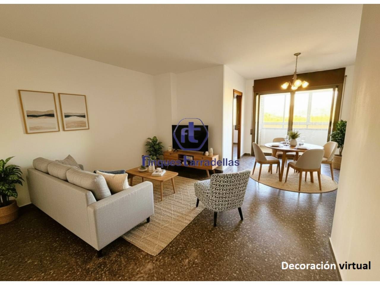 Sala de estar de Ático en venta en Blanes con Terraza, Trastero y Balcón