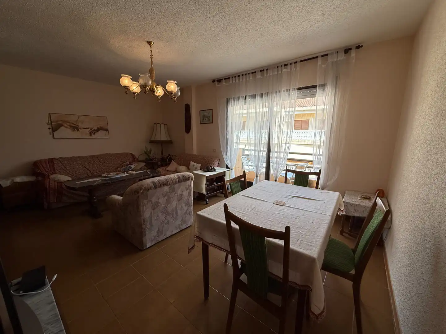 Menjador de Apartament en venda en Peñíscola / Peníscola amb Moblat, Forn i Rentadora