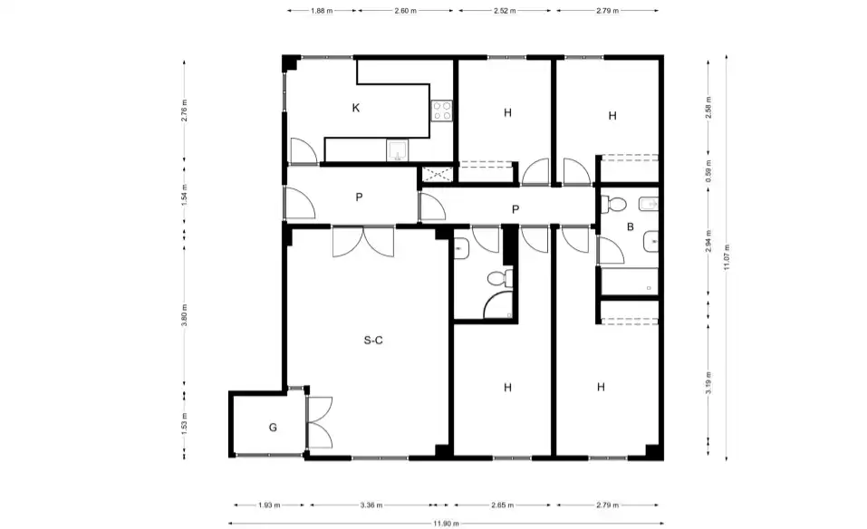 Flat for sale in Getafe  with Heating and Swimming Pool
