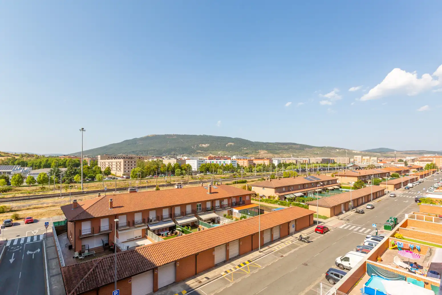 Vista exterior de Pis en venda en  Pamplona / Iruña amb Calefacció, Parquet i Traster