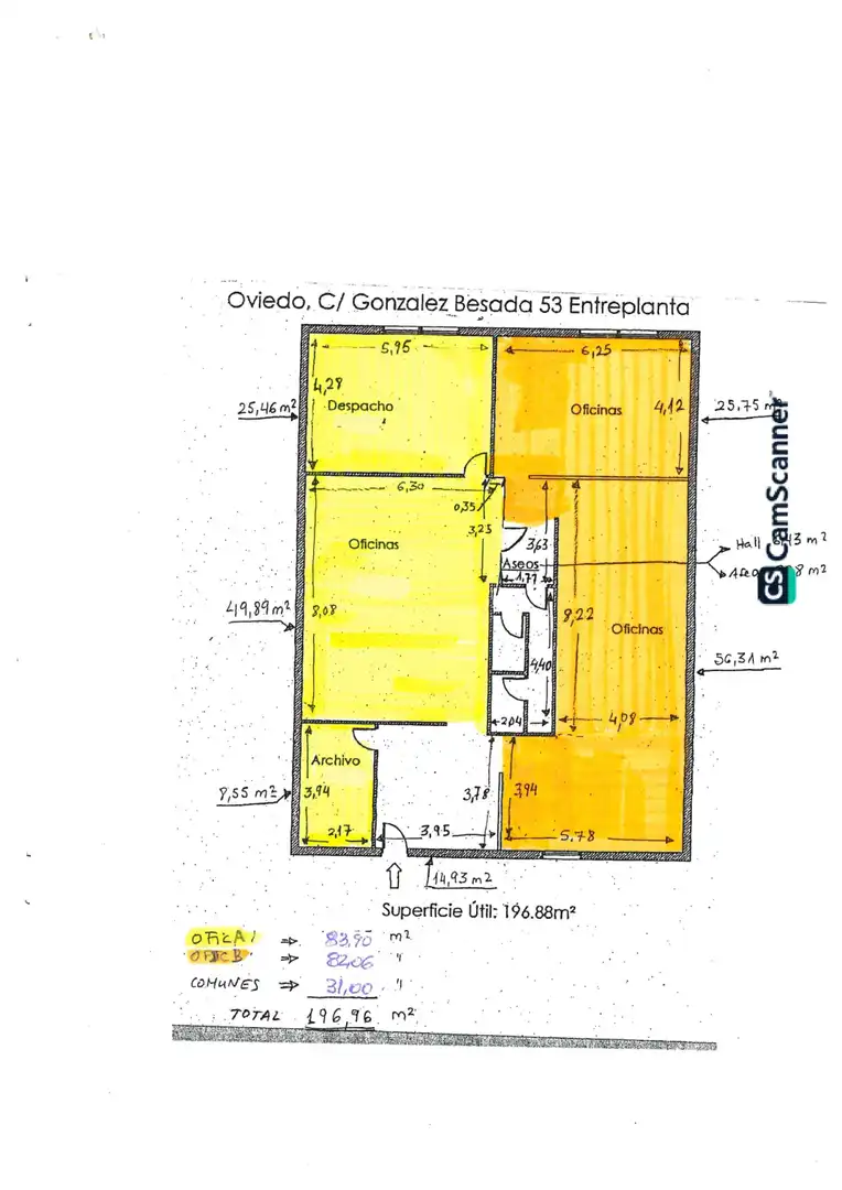 Bureau à vendre à Oviedo - CL GONZALEZ BESADA 53, imagen 29