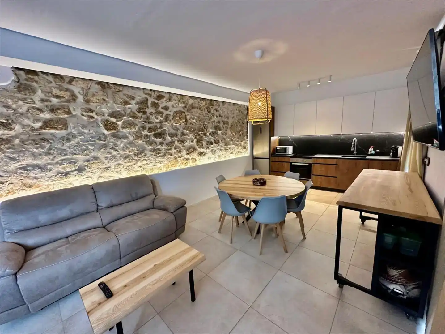 Sala d'estar de Finca rústica en venda en Vallibona amb Balcó
