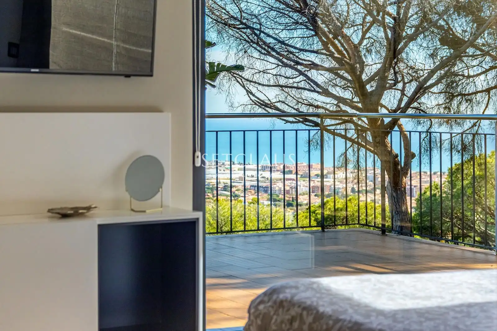 Dormitori de Casa o xalet en venda en Premià de Dalt amb Aire condicionat, Calefacció i Jardí privat