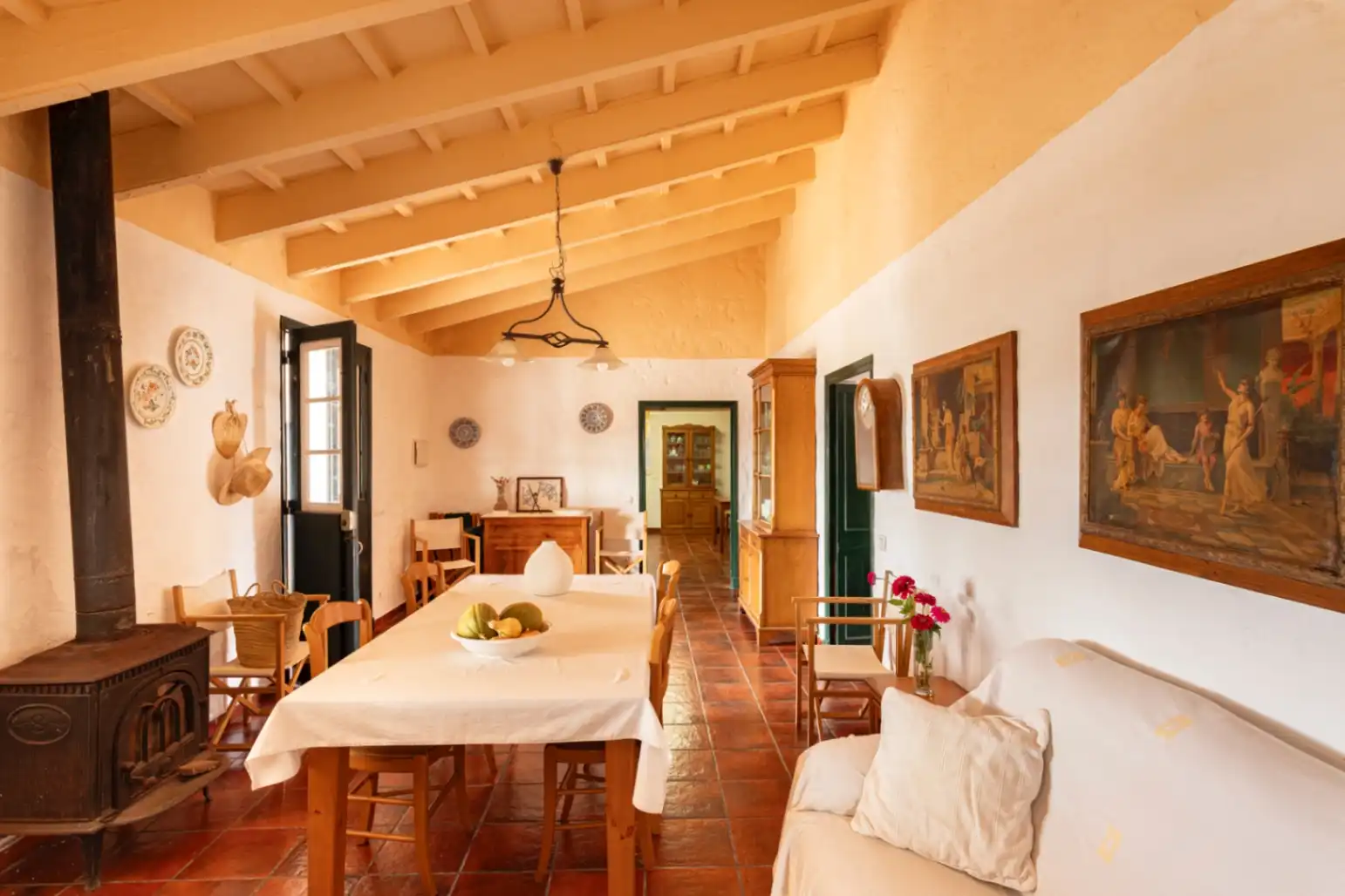 Dining room of Country homes for sale in Ferreries poble