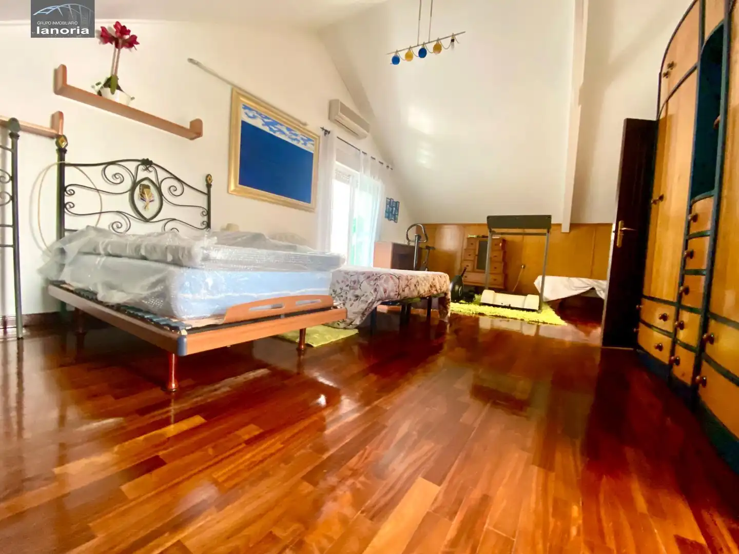 Bedroom of Detached homes for sale in Albacete  with Air Conditioner, Heating and Parquet flooring