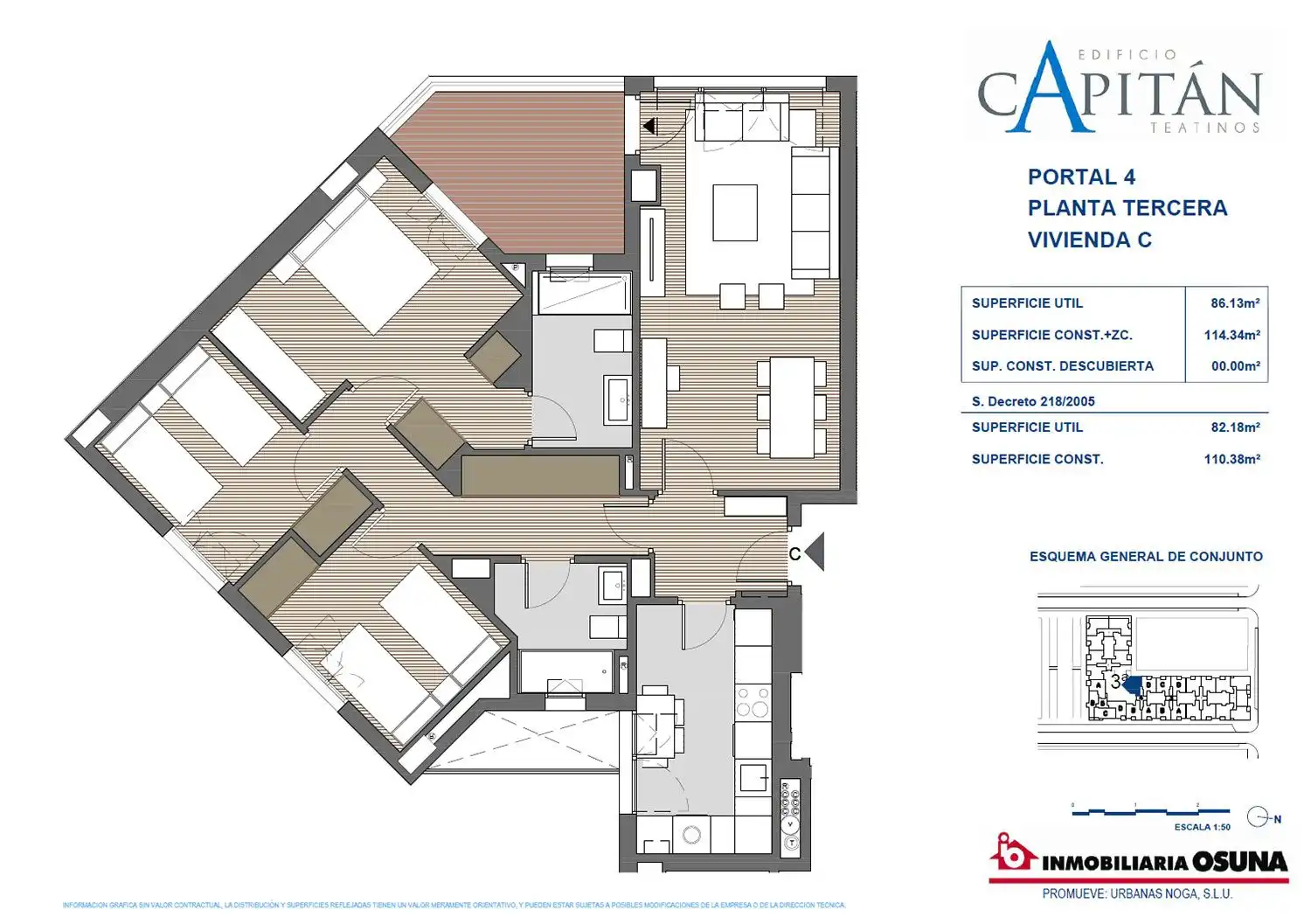 Flat for sale in Málaga  with Parquet flooring, Terrace and Storage room