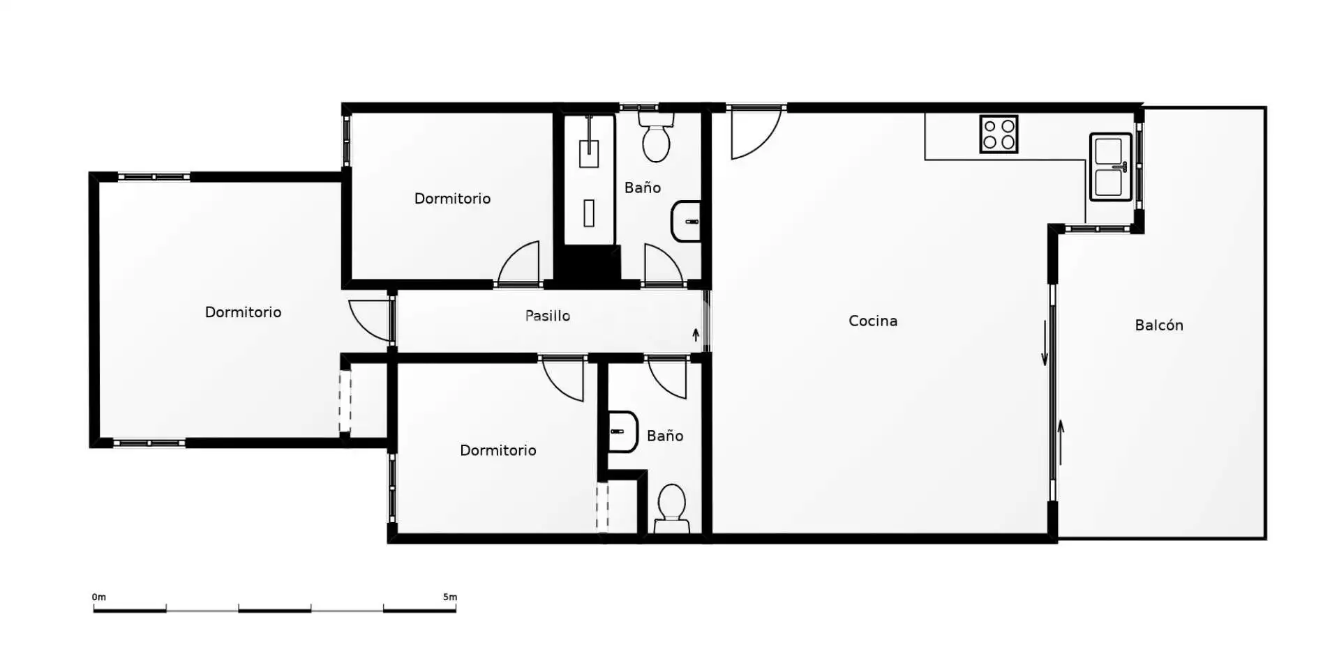Apartament en venda en Gandia amb Jardí privat, Terrassa i Balcó