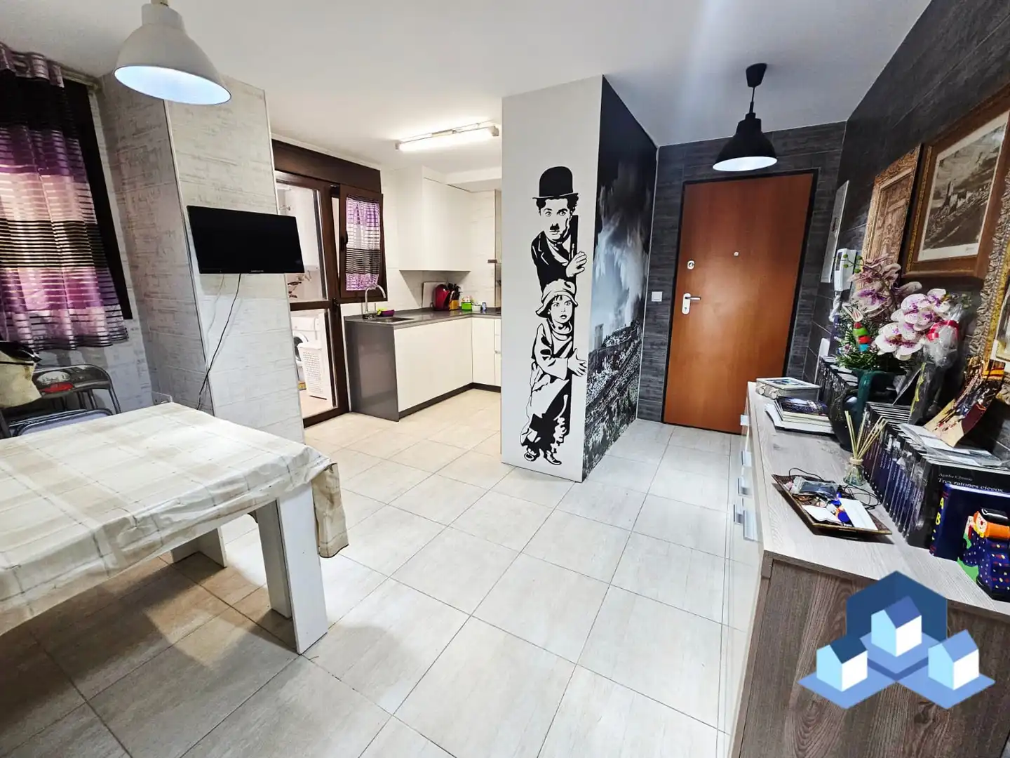 Cocina de Apartamento en venta en Lorca con Aire acondicionado, Calefacción y Amueblado
