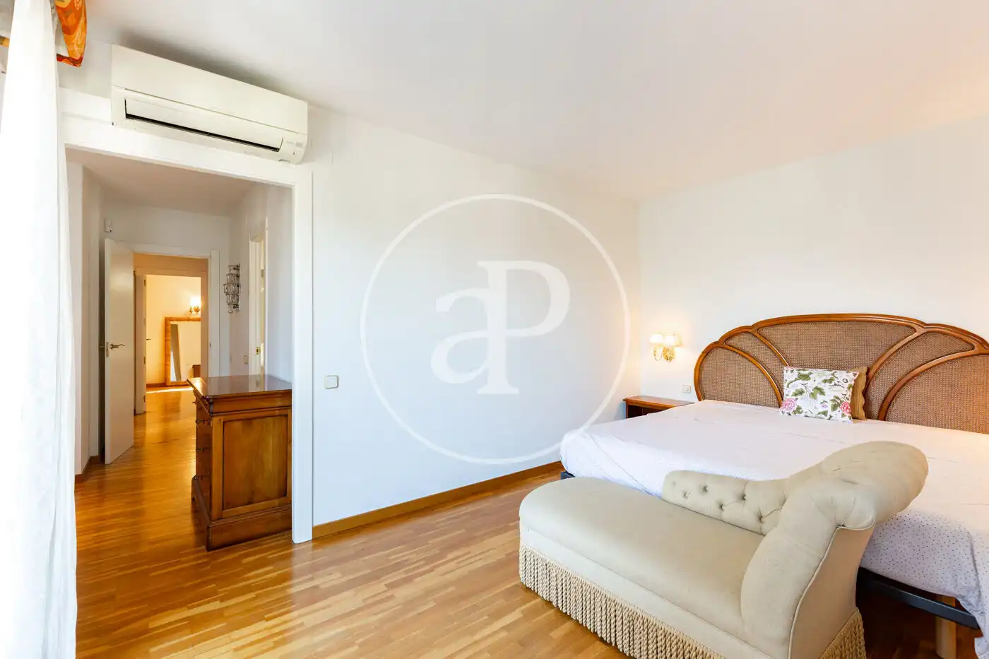 Bedroom of Detached homes for sale in Sant Cugat del Vallès  with Air Conditioner, Heating and Private garden