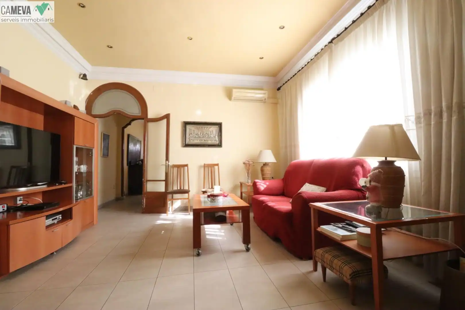 Living room of Houses for sale in Sabadell  with Heating, Private garden and Terrace