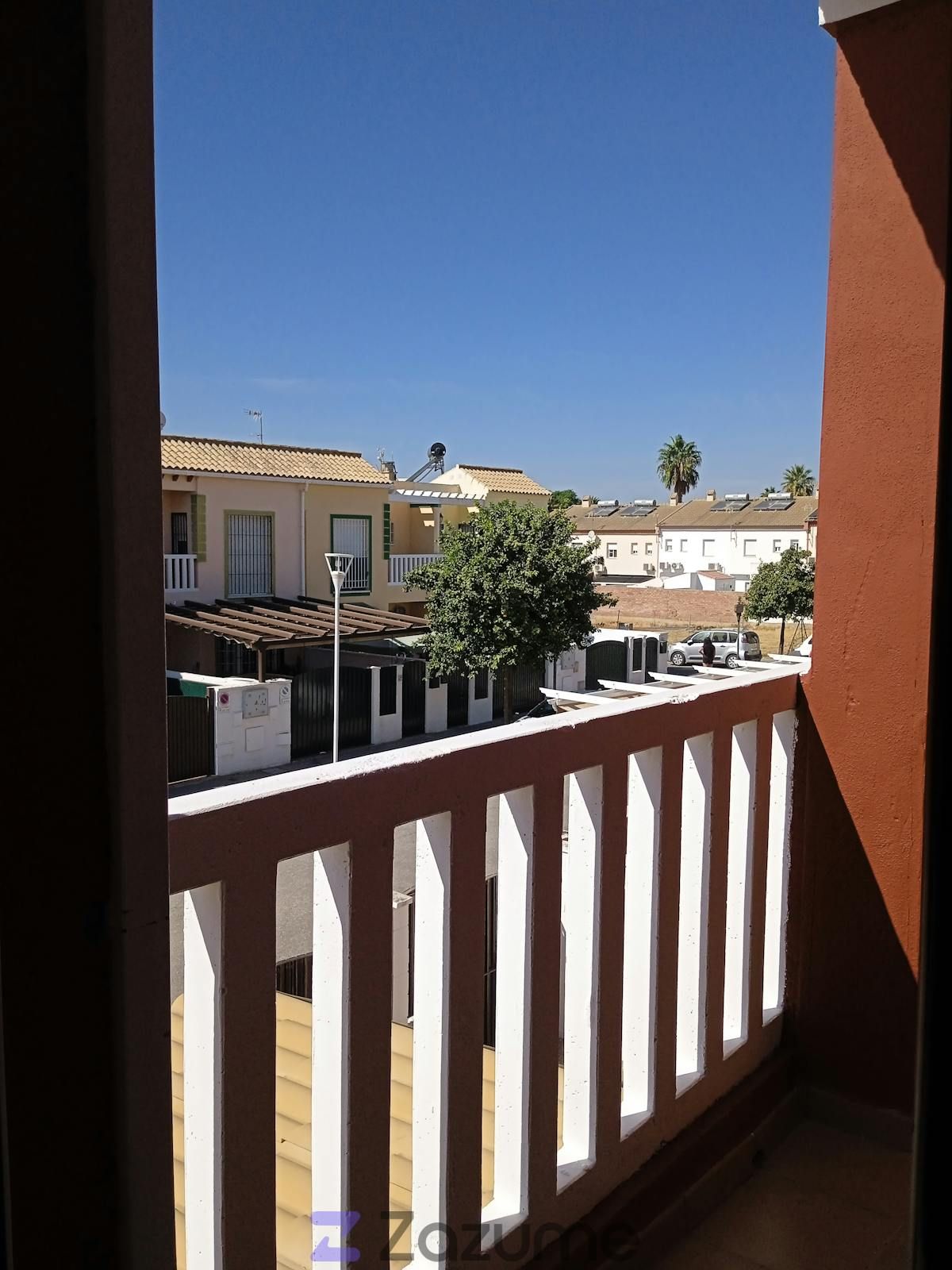 Exterior view of Single-family semi-detached to rent in Gerena  with Air Conditioner, Heating and Private garden