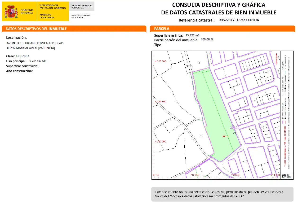 Residencial en venta en Massalavés